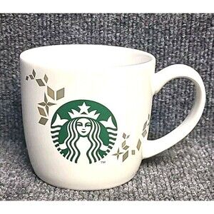 Starbucks Holiday Collection 2013 Siren Mermaid Logo 14 oz Coffee Mug Tea Cup